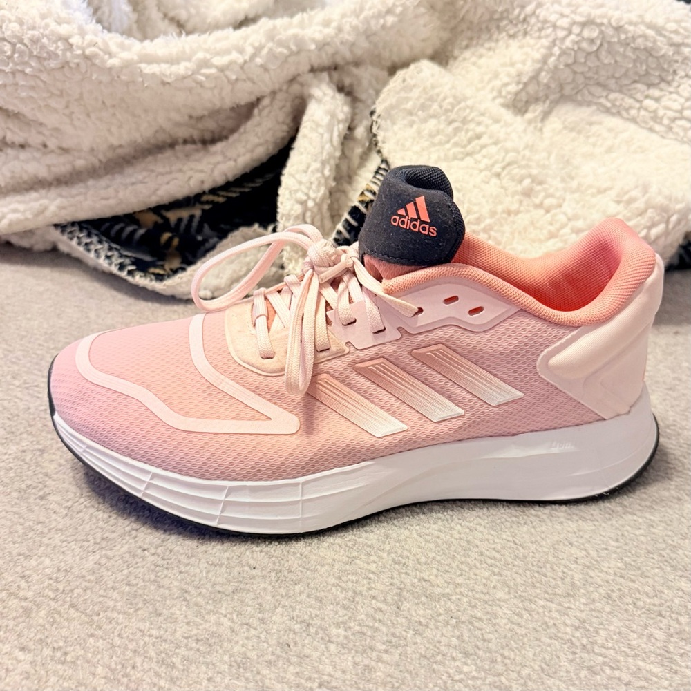 Adidas Duramo SL2.0 Women's Light Pink Athletic Running Shoes - Picture 8 of 12